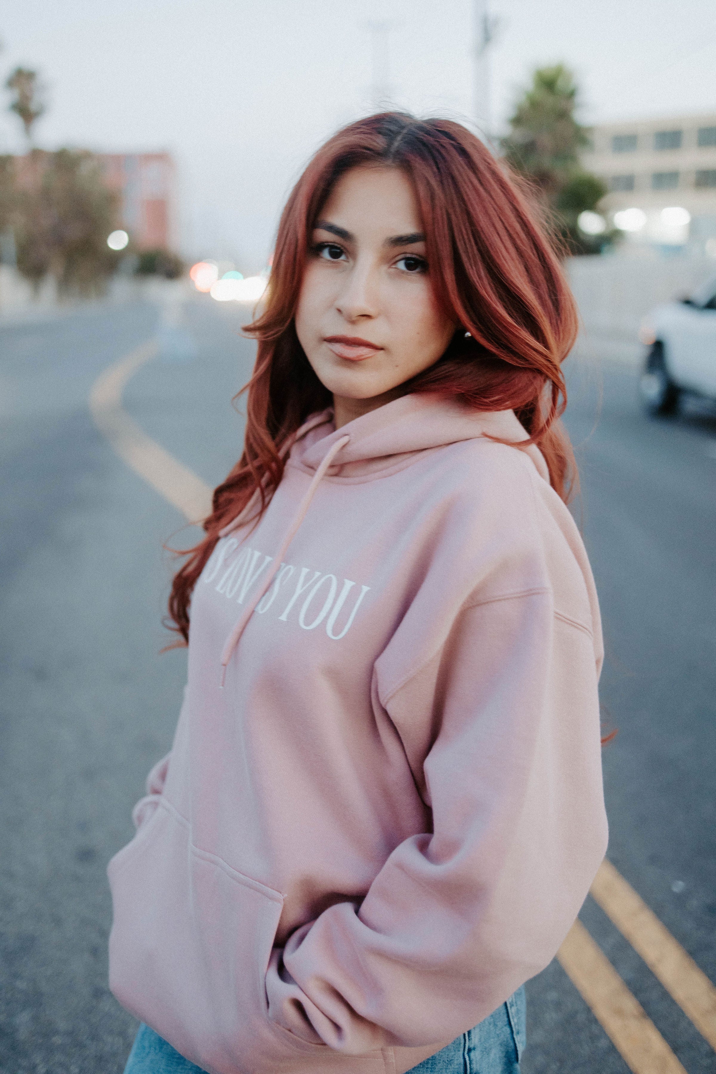 JESUS LOVES YOU PULLOVER HOODIE