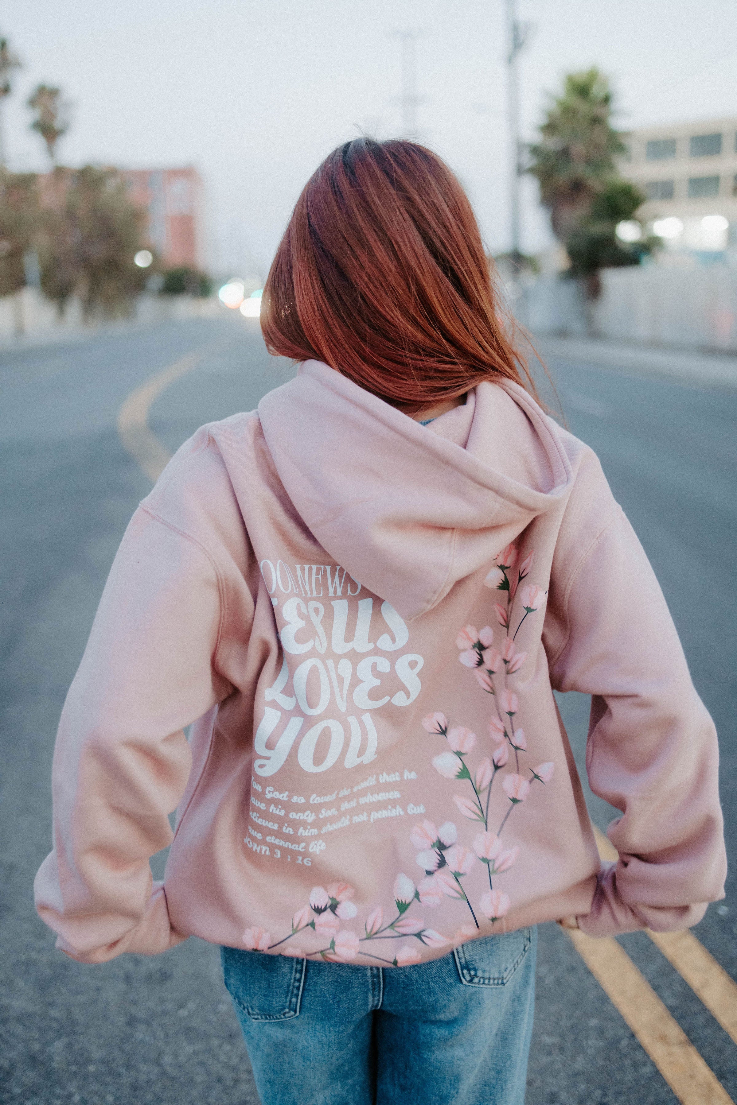JESUS LOVES YOU PULLOVER HOODIE