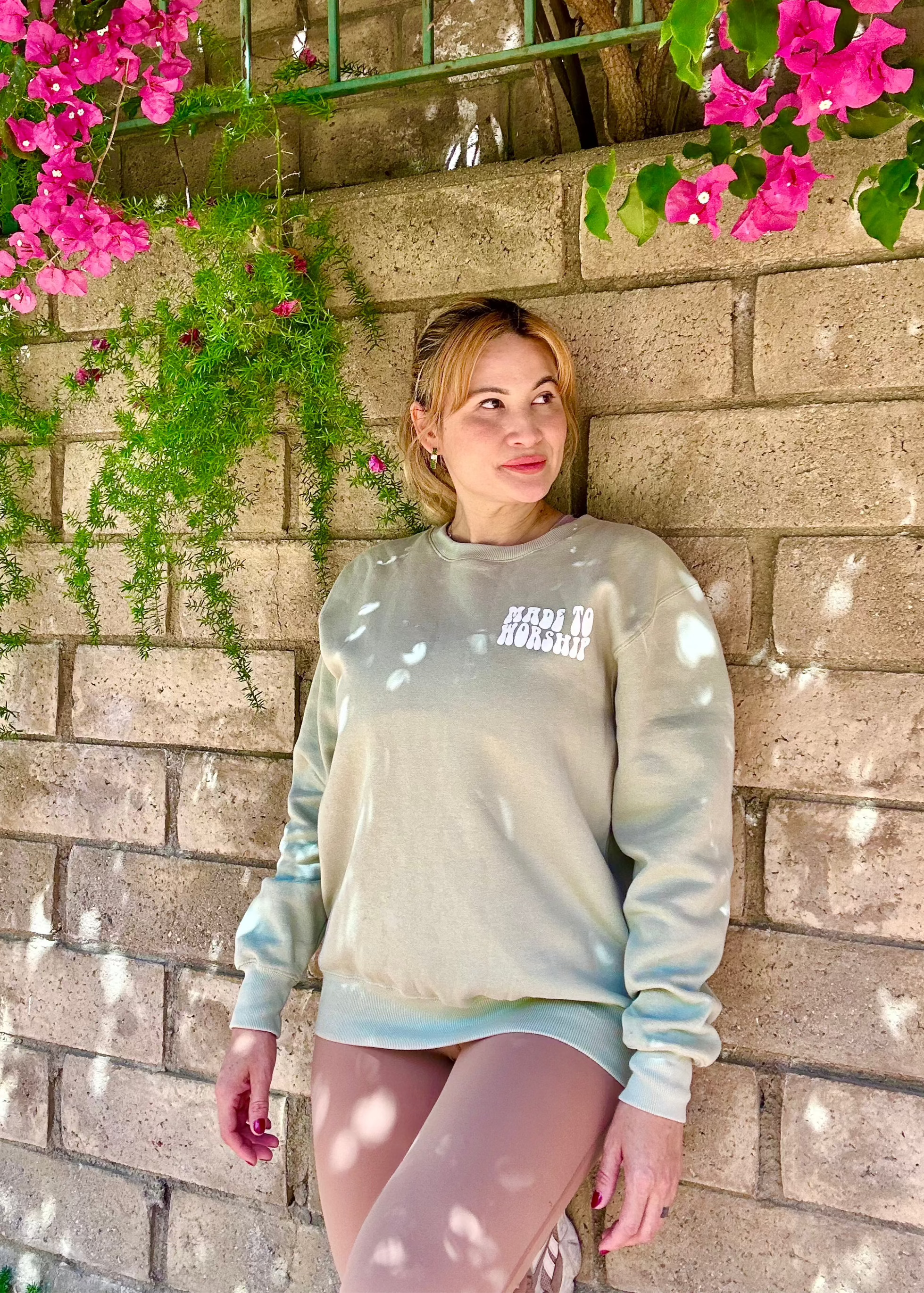 Made To Worship Unisex Crewneck Sweatshirt