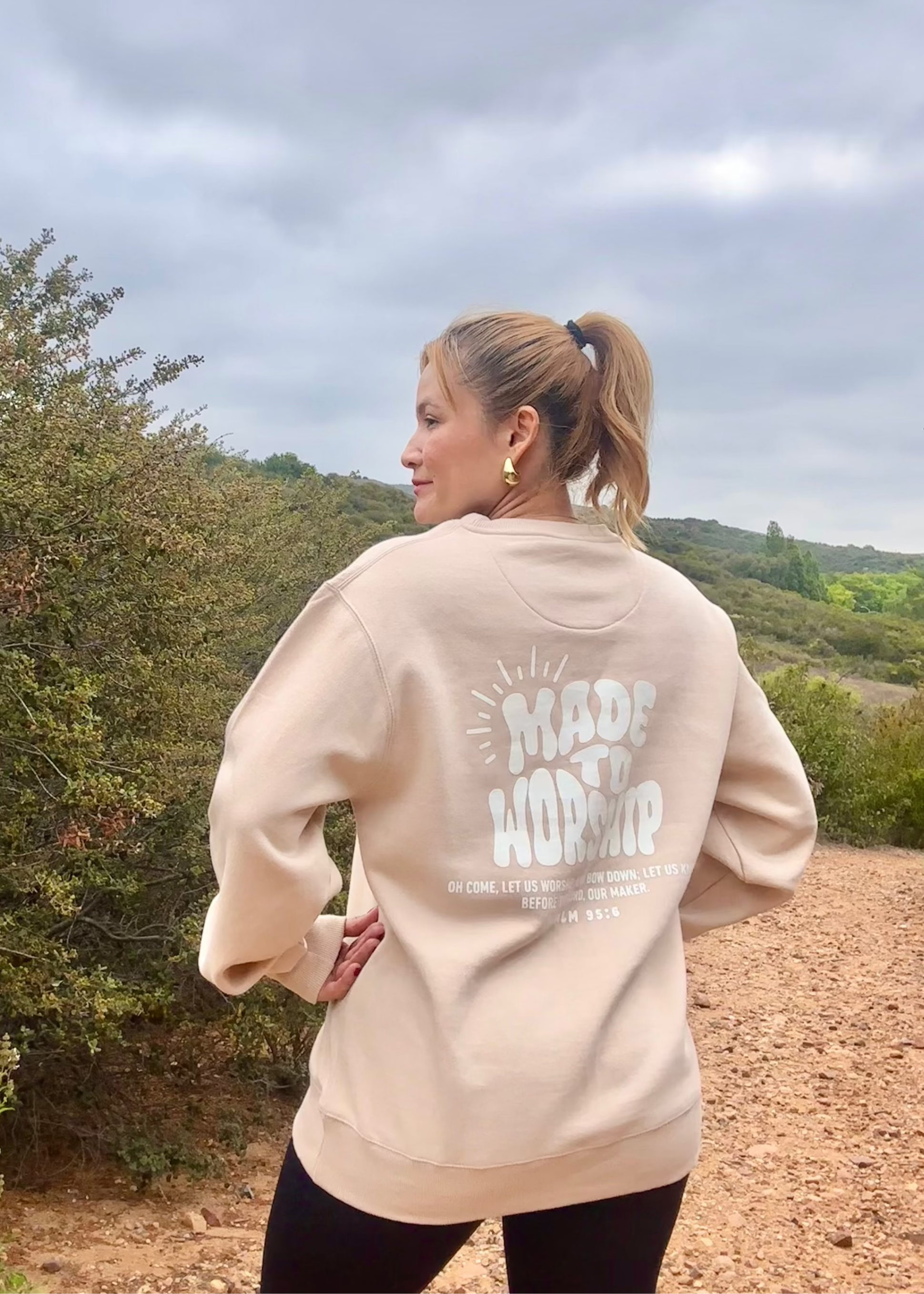 Made To Worship Unisex Crewneck Sweatshirt