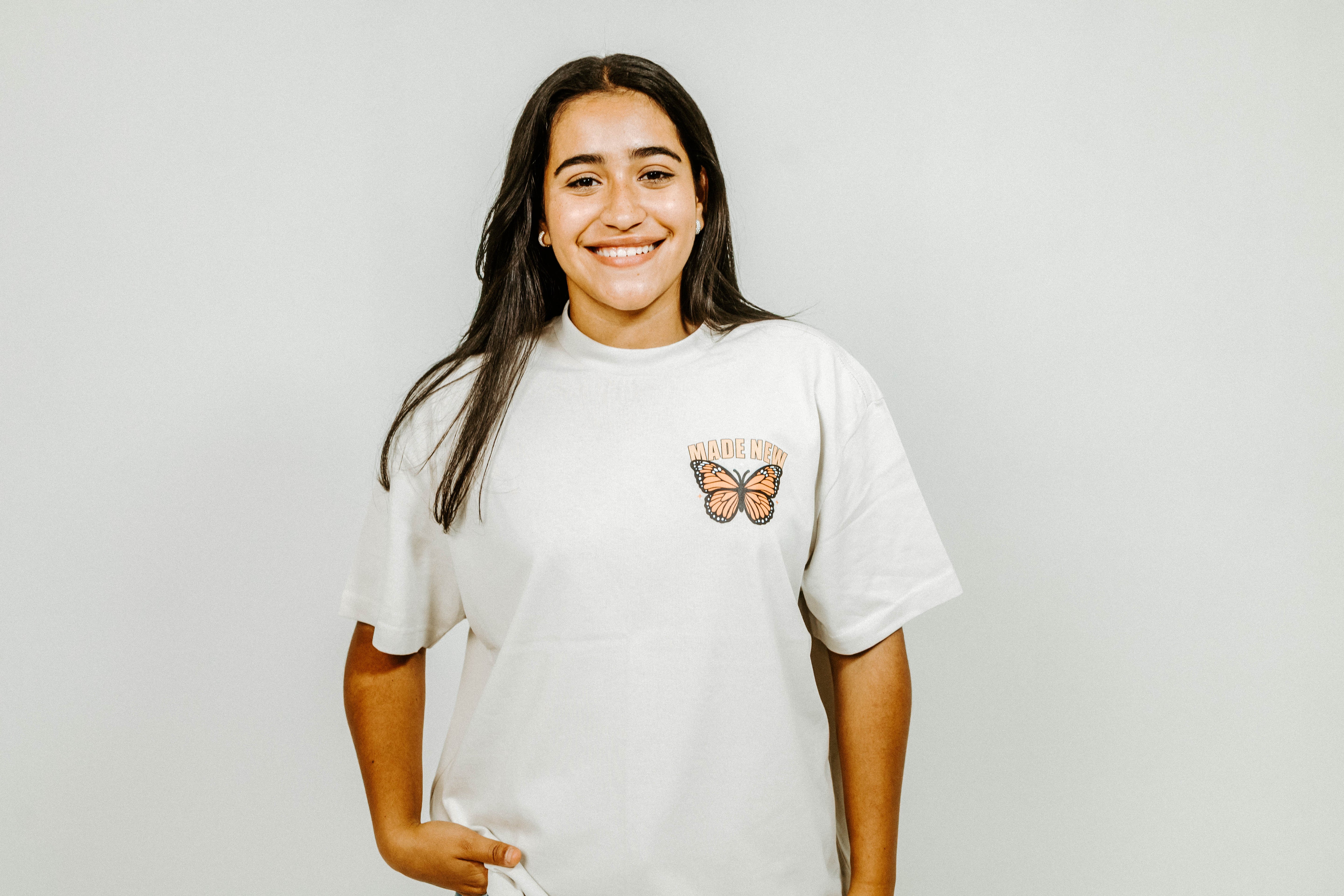 MADE NEW TEE IN BEIGE