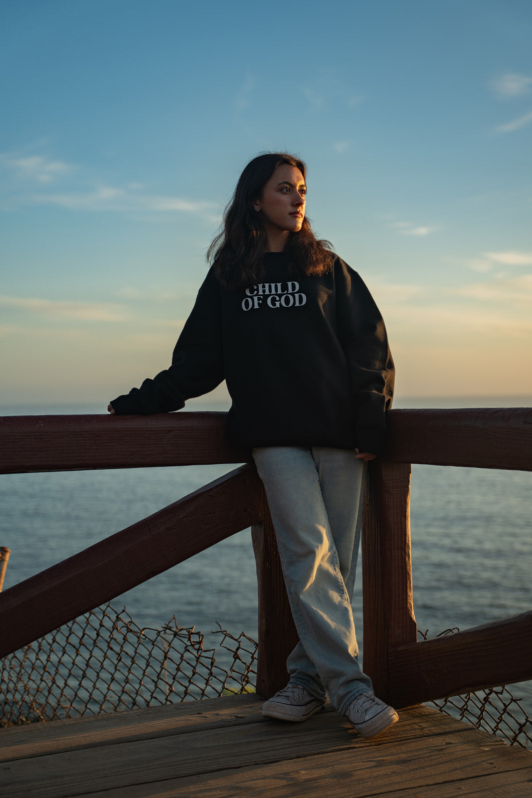 Child of God Unisex Crewneck Sweatshirt