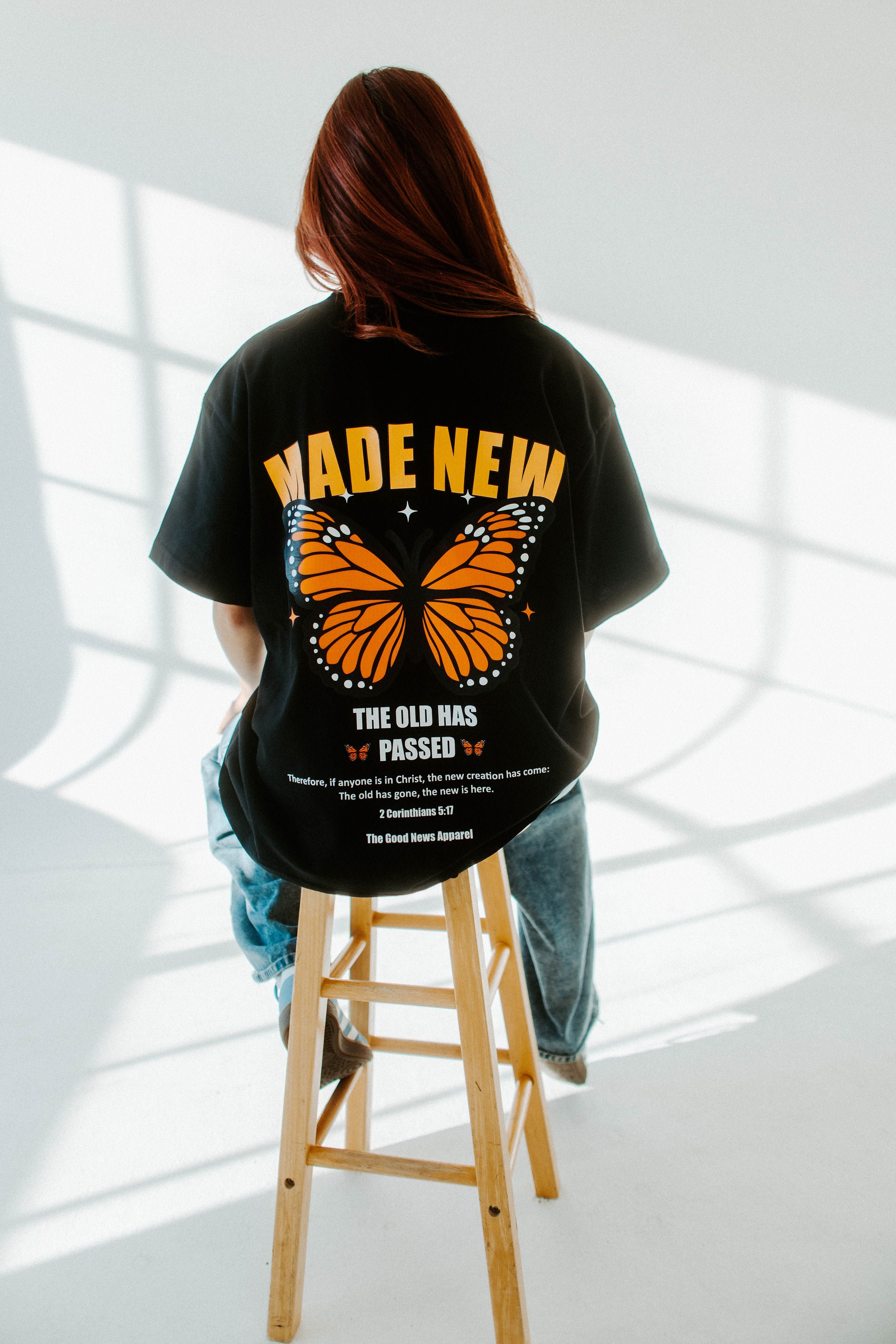 MADE NEW TEE IN BLACK