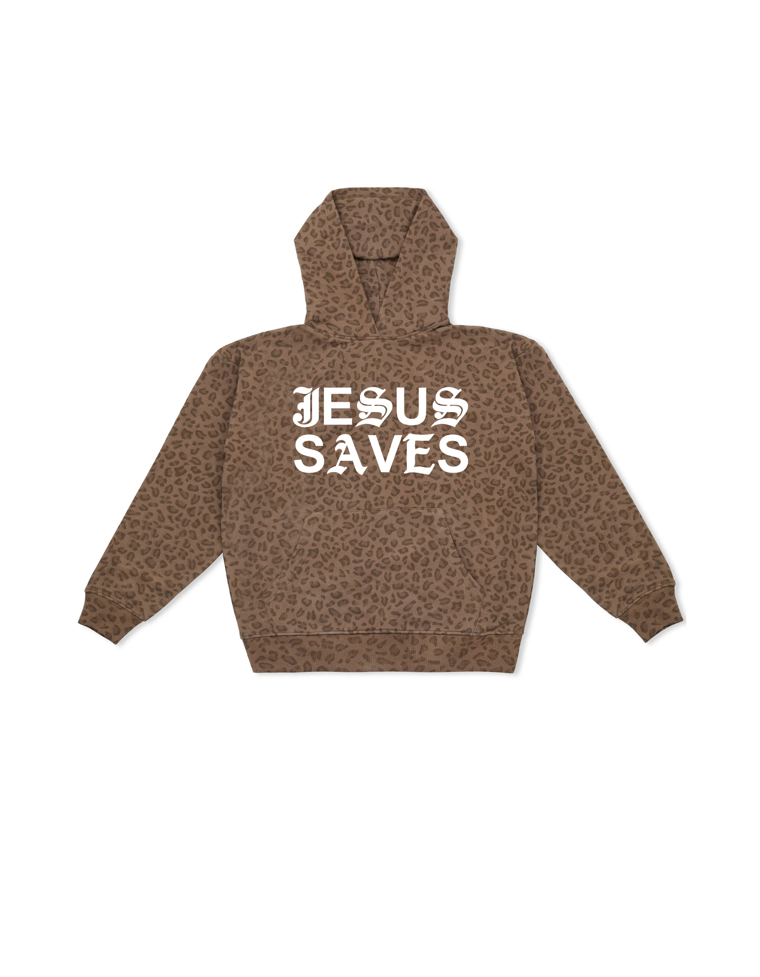 Jesus Saves Leopard Special Hoodie