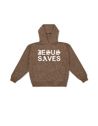 Jesus Saves Leopard Special Hoodie