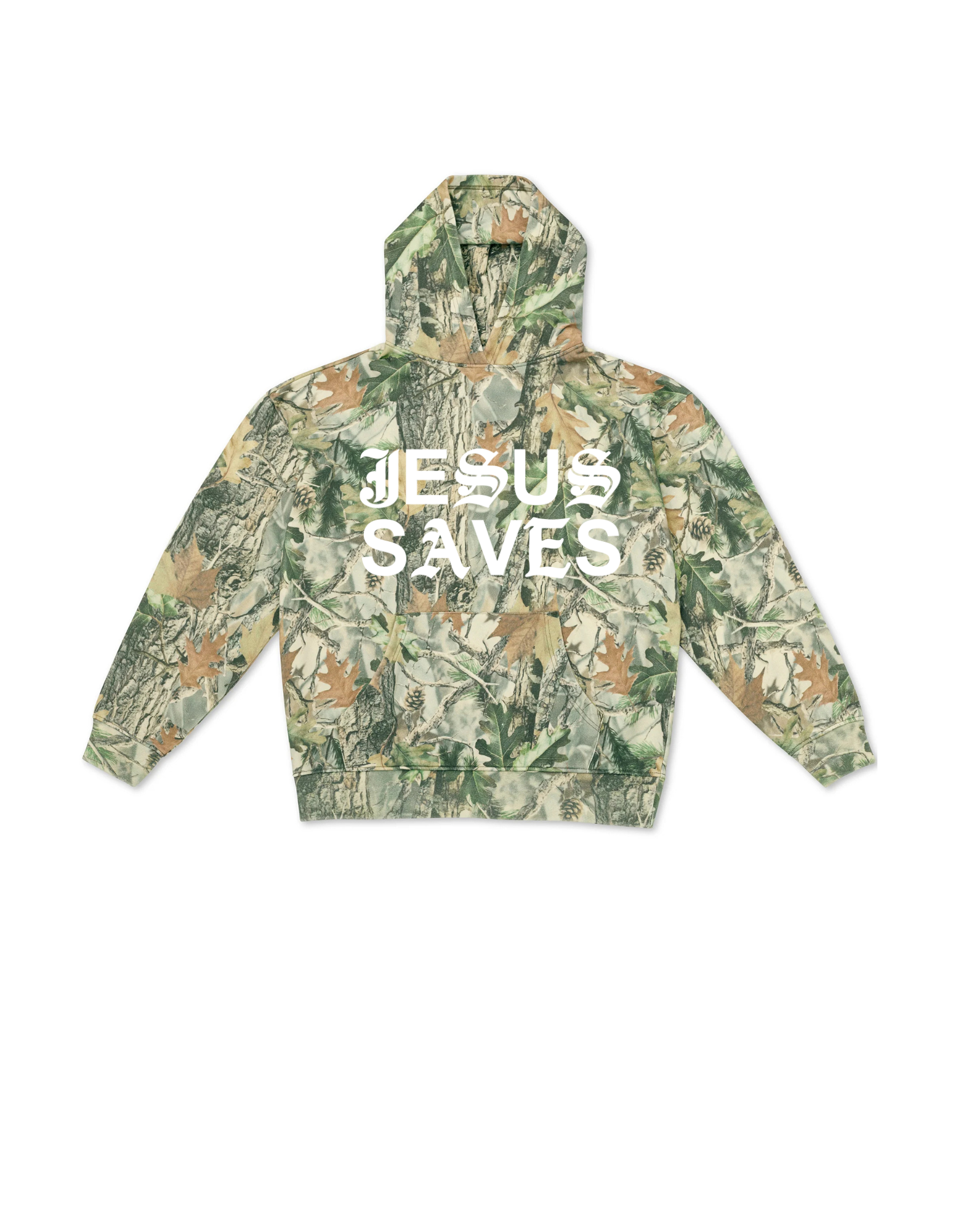 Jesus Saves Camo Special Hoodie