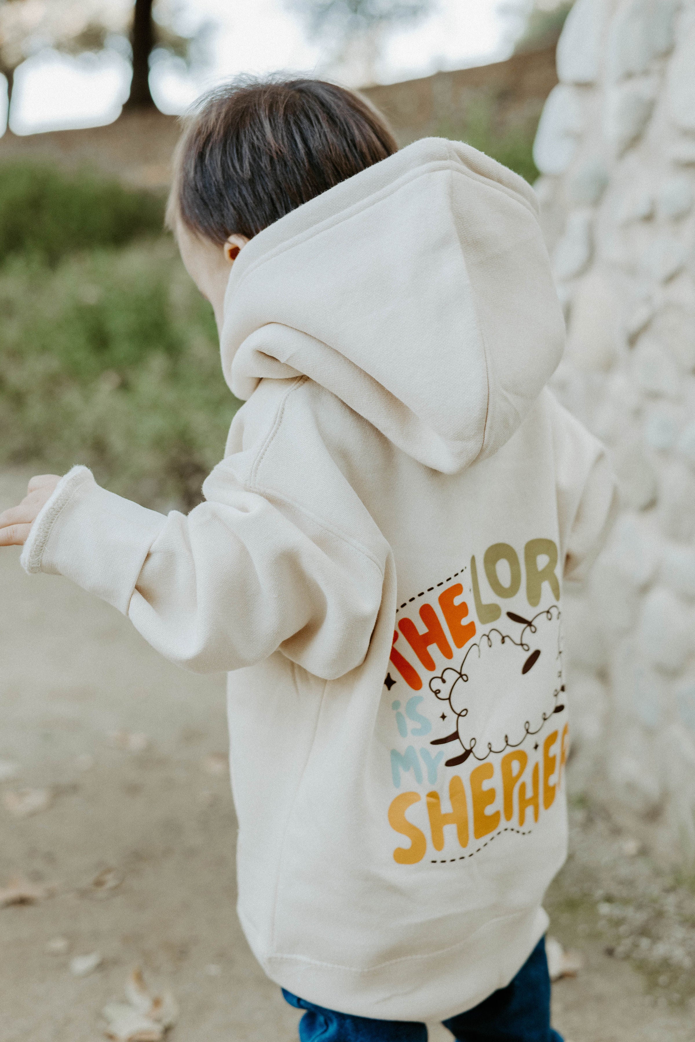 The Lord is my Shepherd Kids Hoodie