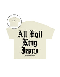 All Hail King Jesus Premium Vintage Tee