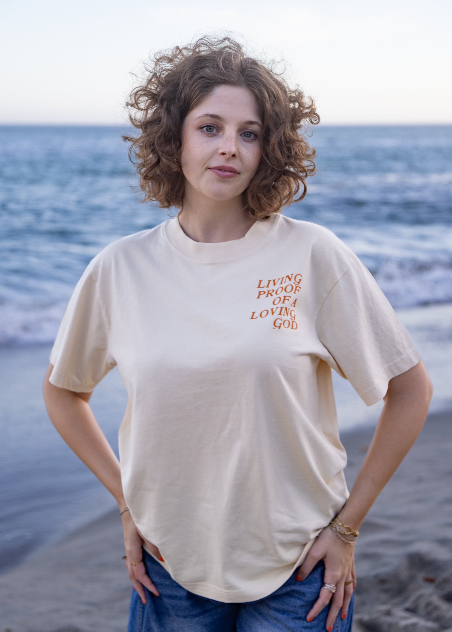 Living Proof of a Loving God Premium Tee