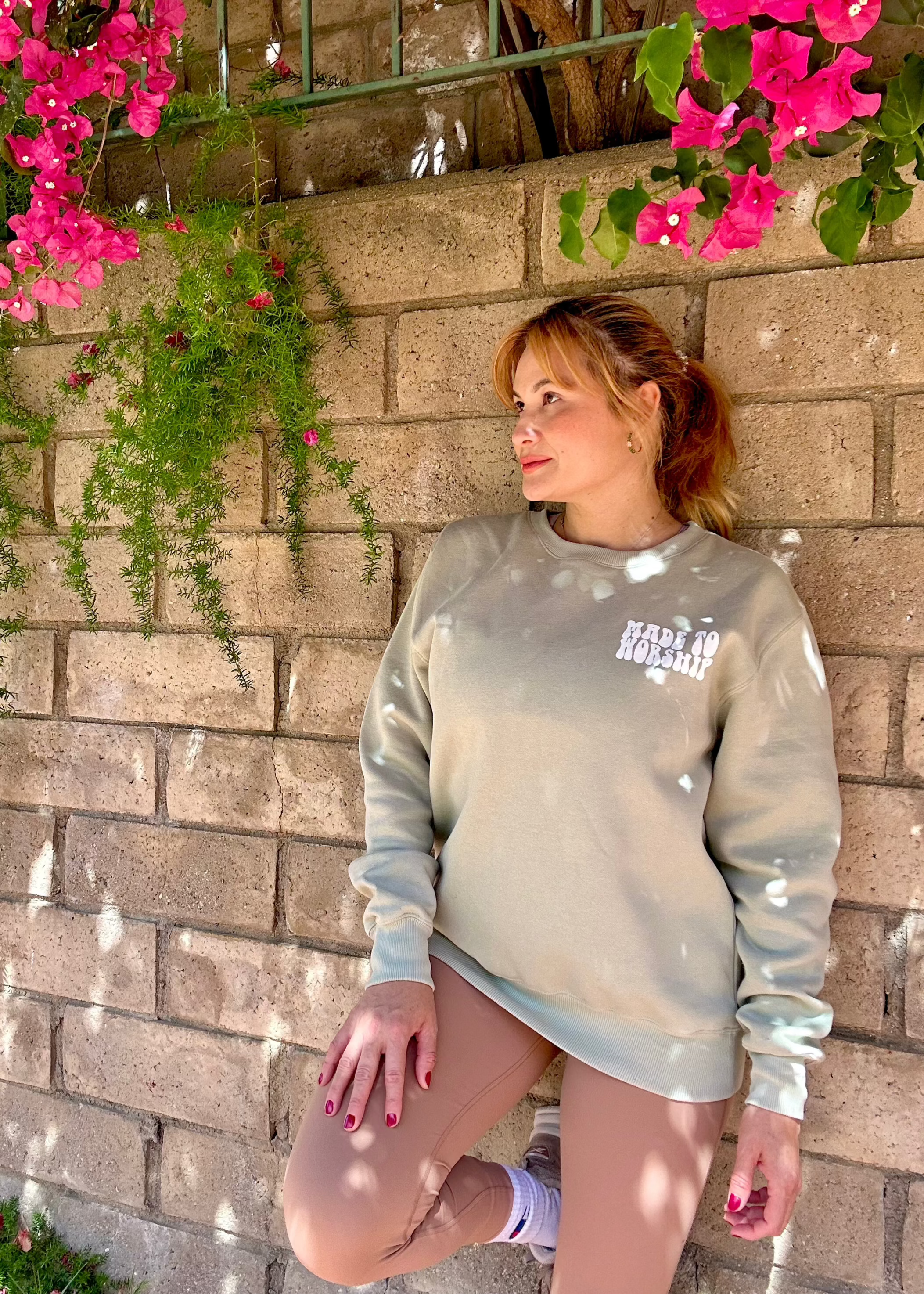 Made To Worship Unisex Crewneck Sweatshirt
