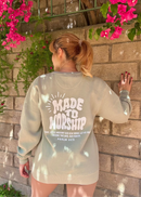 Made To Worship Unisex Crewneck Sweatshirt