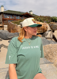 Jesus Is King™ Premium Oversized Tee