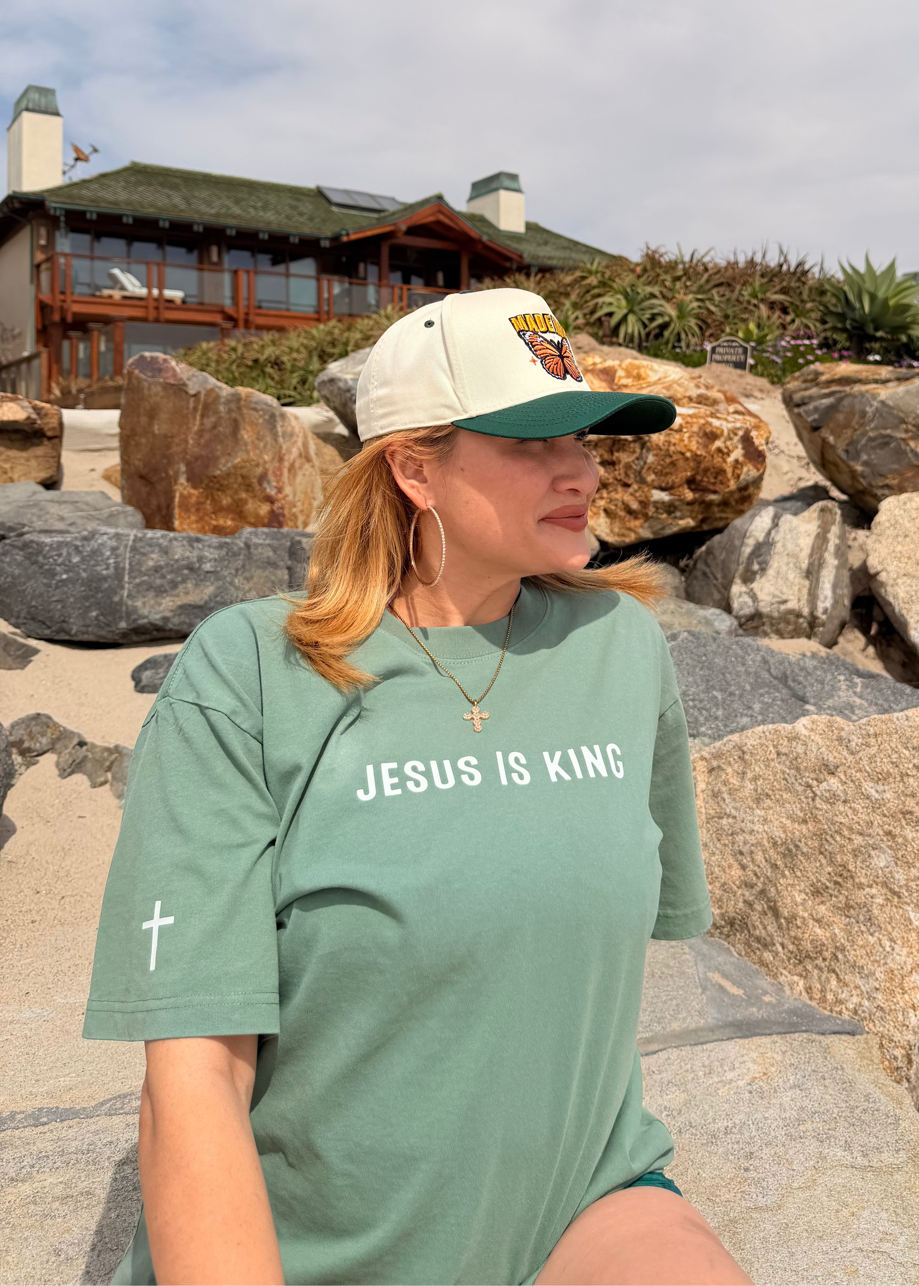 Jesus Is King™ Premium Oversized Tee