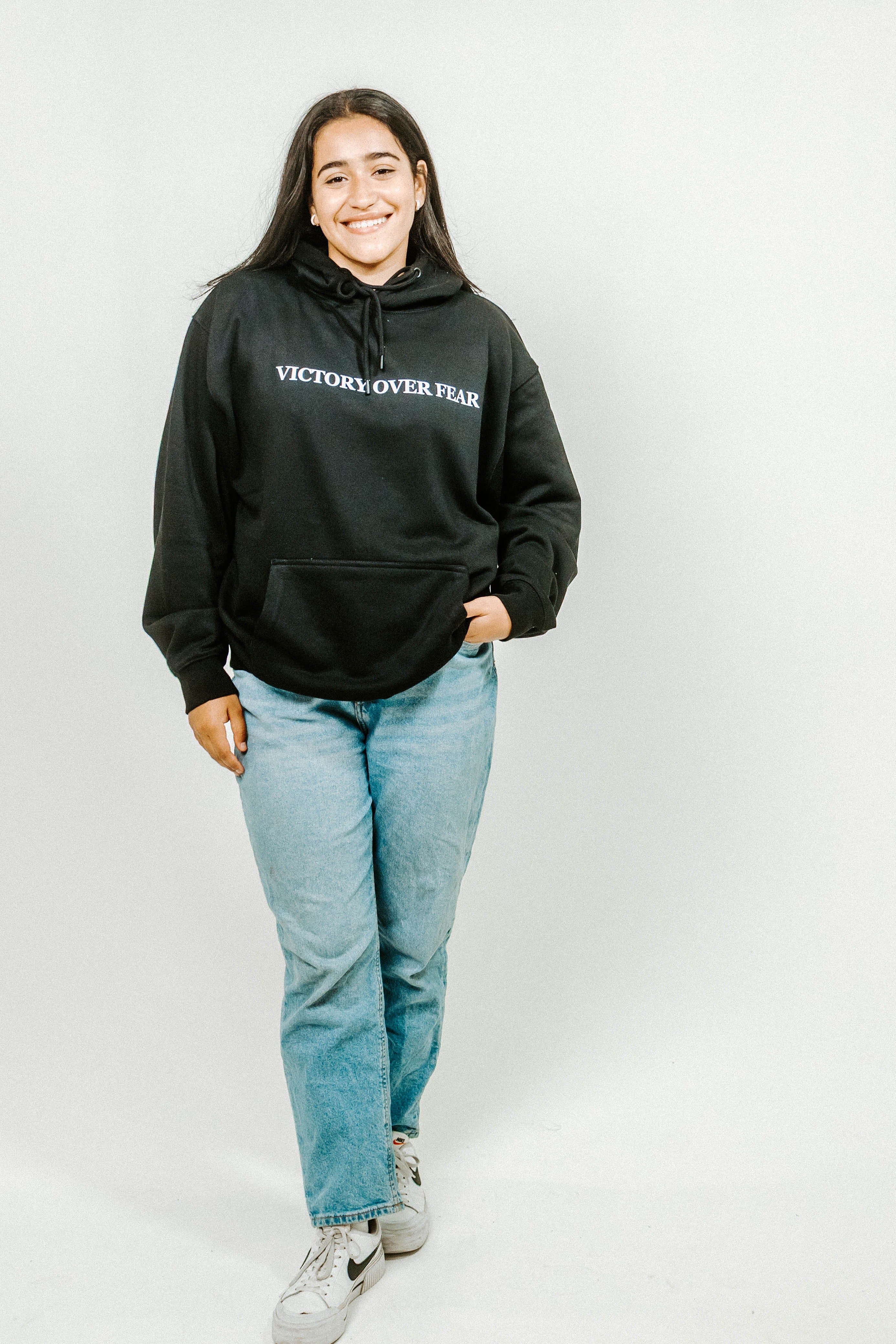 Victory Over Fear Pullover Hoodie