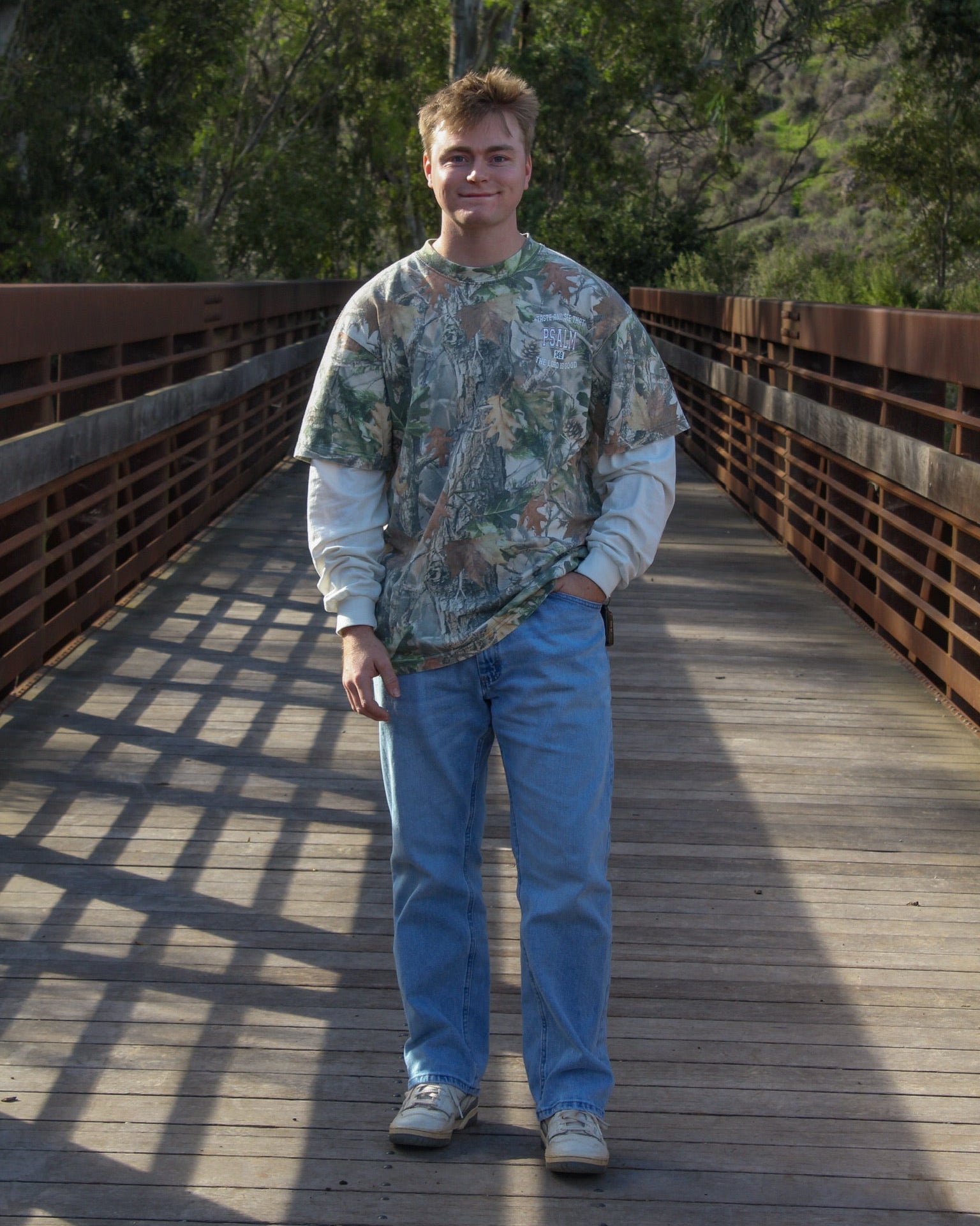 Taste & See "Psalm 34" Oversize Box L/S Tee