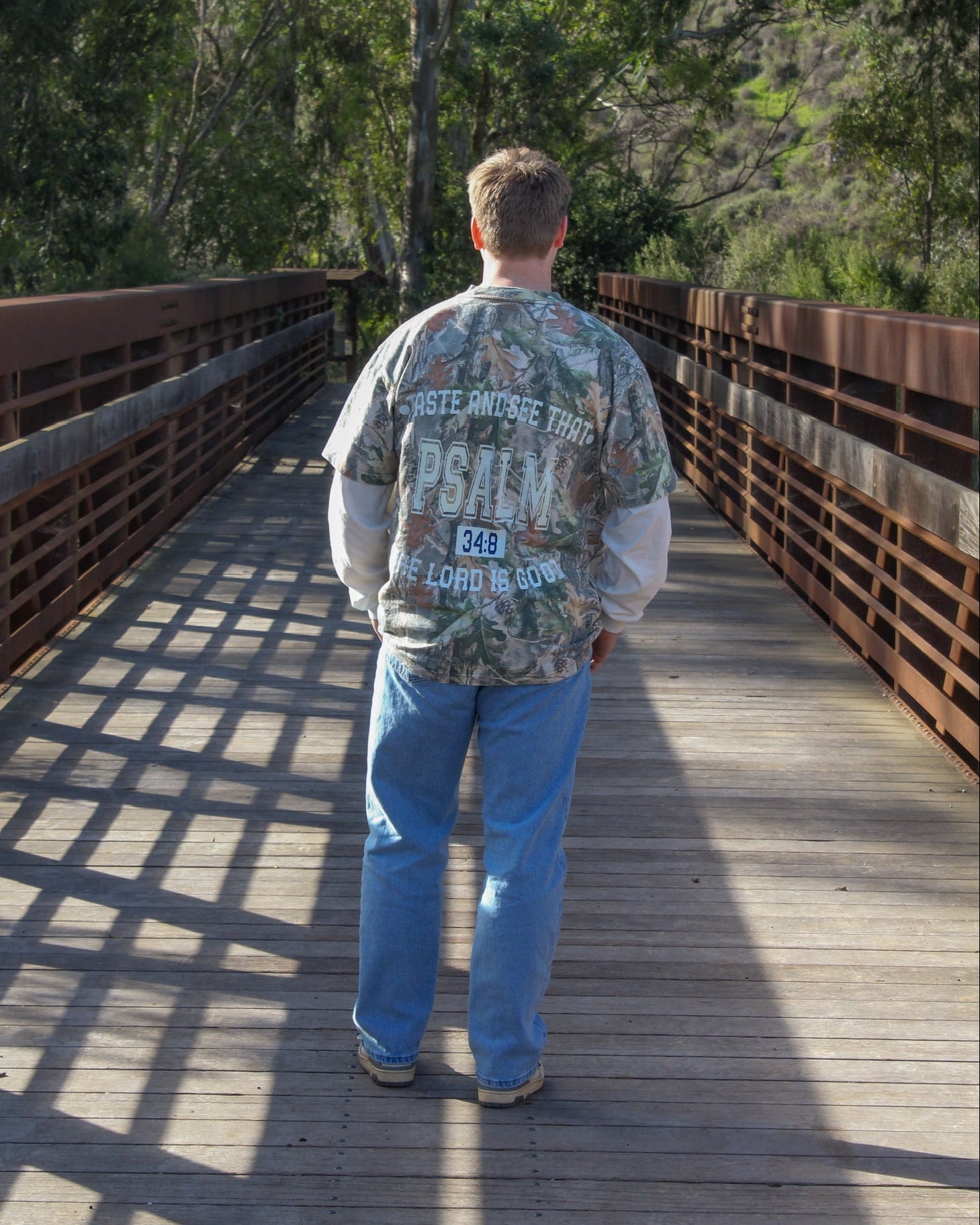 Taste & See "Psalm 34" Oversize Box L/S Tee