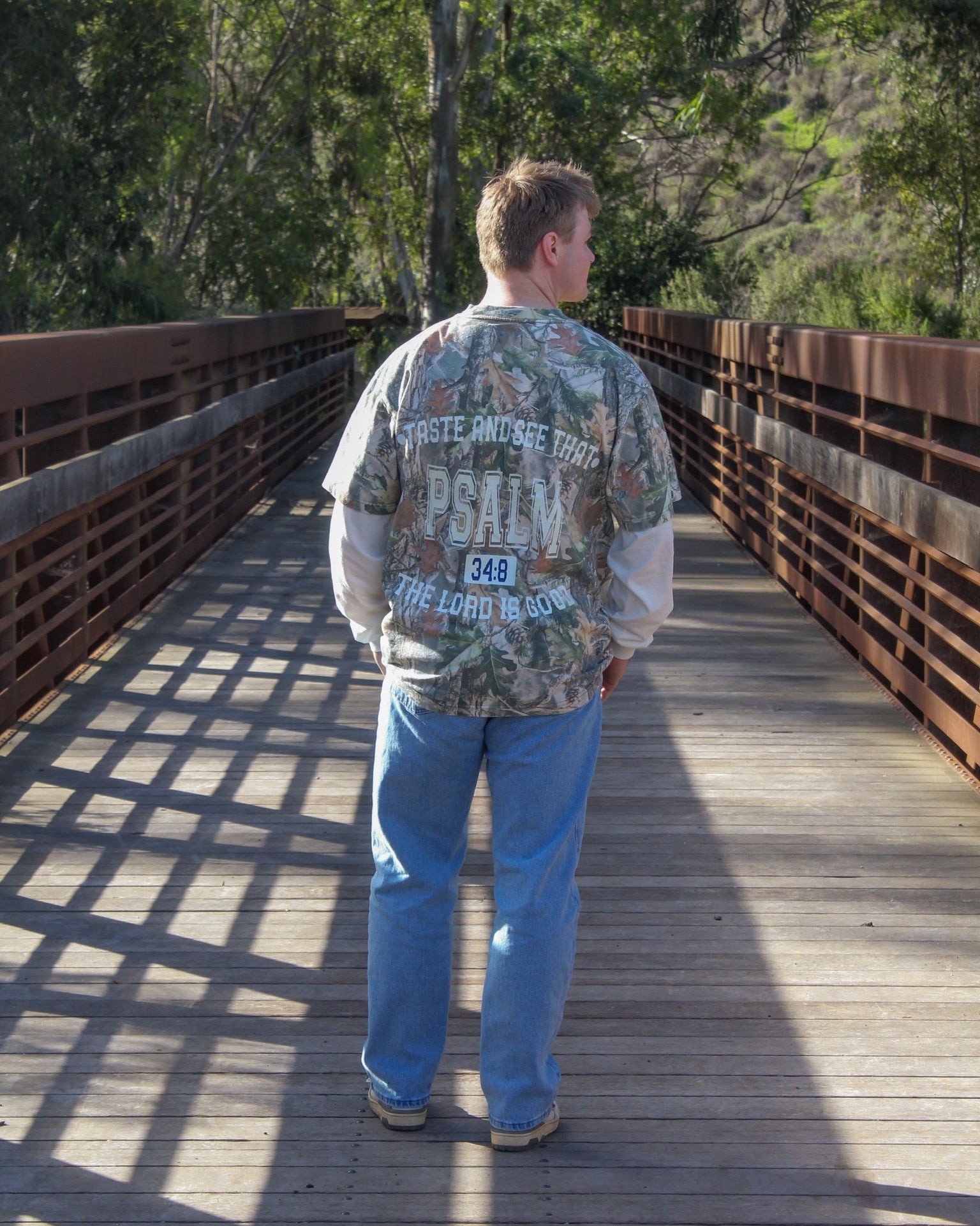 Taste & See "Psalm 34" Oversize Box L/S Tee