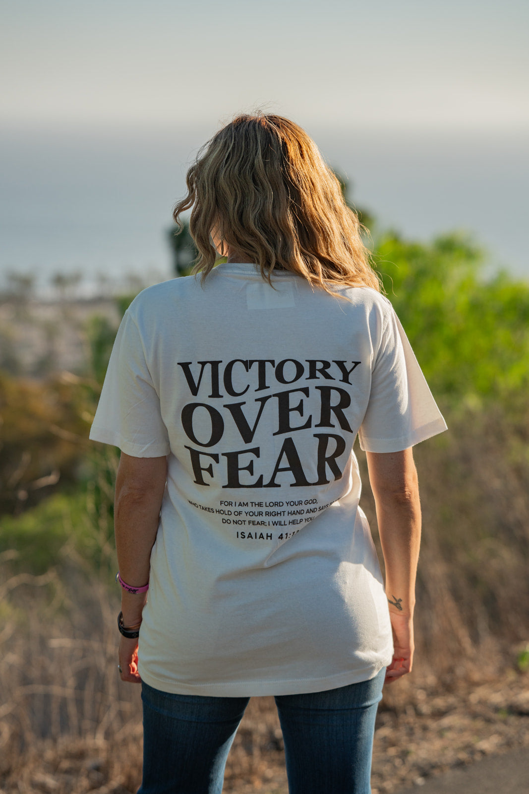 Victory Over Fear Heavyweight Tee