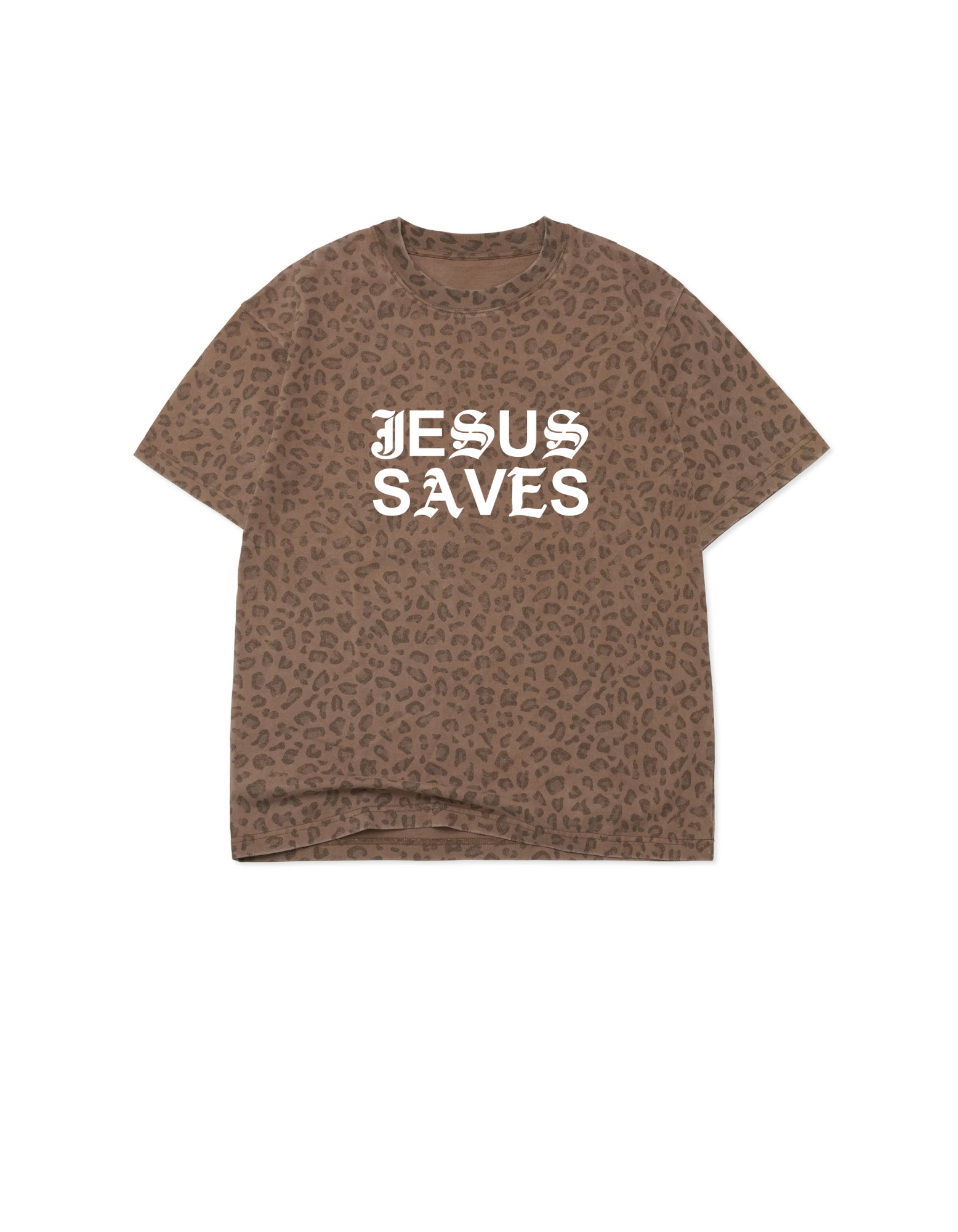 Jesus Saves Leopard Unisex