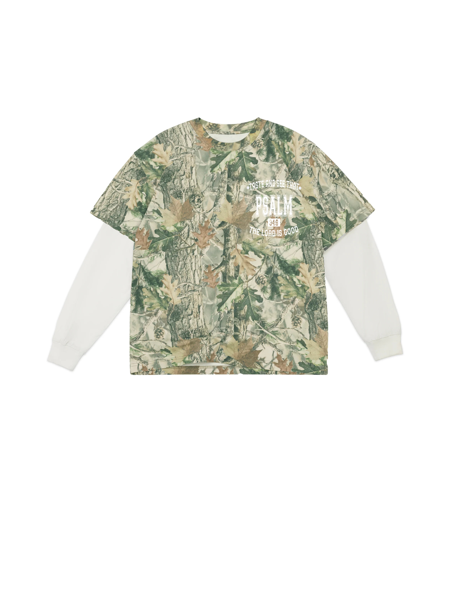 Taste & See "Psalm 34" Oversize Box L/S Tee